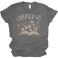 Chapter 45th Birthday Bookworm 45 Years Old For Book Lovers Unisex Jersey T-Shirt Chapter 45th Birthday Bookworm 45 Years Old For Book Lovers Unisex Jersey T-Shirt