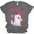 Childless Cat Ladies Vote Kamala Harris Cute Comic Book Cat Unisex Jersey T-Shirt