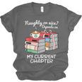 Christmas Book Lovers Naughty Or Nice Unisex Jersey T-Shirt Christmas Book Lovers Naughty Or Nice Unisex Jersey T-Shirt