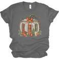 Christmas Book Pumpkin Reading Holiday Lovers Teacher Unisex Jersey T-Shirt