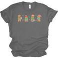 Christmas Library Gingerbread Man Books Lover Bookish Unisex Jersey T-Shirt Christmas Library Gingerbread Man Books Lover Bookish Unisex Jersey T-Shirt