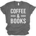 Coffee & Books Lover Coffee And Books Unisex Jersey T-Shirt