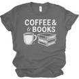 Coffee & Books Unisex Jersey T-Shirt