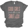 Coffee And Smut Good Girls Read Smutty Book Merch For Women Unisex Jersey T-Shirt
