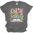 Color Our World Book Reading Program 2026 Summer Unisex Jersey T-Shirt
