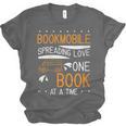 Cool Bookmobile Librarian Spreading Love One Book At A Time Unisex Jersey T-Shirt
