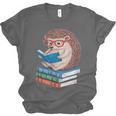 Cool Hedgehog Book Nerd Readers Unisex Jersey T-Shirt Cool Hedgehog Book Nerd Readers Unisex Jersey T-Shirt