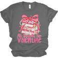 Coquette Bow All Booked For Valentines Teacher Book Unisex Jersey T-Shirt Coquette Bow All Booked For Valentines Teacher Book Unisex Jersey T-Shirt