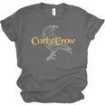 Curly Crow Art And Books Logo Unisex Jersey T-Shirt