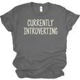 Currently Introverting I Introvert Unisex Jersey T-Shirt