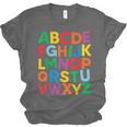 Cute ABCs Shirt Alphabet Colorful Letters Reading Books Kids Unisex Jersey T-Shirt Cute ABCs Shirt Alphabet Colorful Letters Reading Books Kids Unisex Jersey T-Shirt