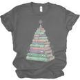 Cute Bookmas Christmas Book Tree Book Lover Teacher Unisex Jersey T-Shirt Cute Bookmas Christmas Book Tree Book Lover Teacher Unisex Jersey T-Shirt