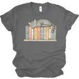 Cute Cat Sleeping On Books Unisex Jersey T-Shirt Cute Cat Sleeping On Books Unisex Jersey T-Shirt