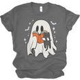Cute Ghost Reading Book Spooky Season Halloween Costume Kids Unisex Jersey T-Shirt Cute Ghost Reading Book Spooky Season Halloween Costume Kids Unisex Jersey T-Shirt