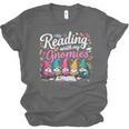 Cute Reading With My Gnomies Gnome Book Bookworm Lover Unisex Jersey T-Shirt Cute Reading With My Gnomies Gnome Book Bookworm Lover Unisex Jersey T-Shirt