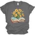 Daffodils Flowers Book Floral Unisex Jersey T-Shirt Daffodils Flowers Book Floral Unisex Jersey T-Shirt