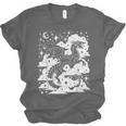 Dark Academia Fantasy Dragon Book Lover Bookish Goblincore Unisex Jersey T-Shirt Dark Academia Fantasy Dragon Book Lover Bookish Goblincore Unisex Jersey T-Shirt