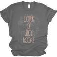 Dark Romance Book Lover Women Read Spicy Books Skeleton Dibs Unisex Jersey T-Shirt