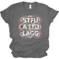 Dark Romance Romantasy Book Lover Shadow Daddy STFUATTDLAGG Unisex Jersey T-Shirt