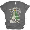 Dashing Through The Books Christmas Book Lovers Men Women Unisex Jersey T-Shirt Dashing Through The Books Christmas Book Lovers Men Women Unisex Jersey T-Shirt