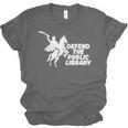 Defend Public Library Support Local Library Book Lover Unisex Jersey T-Shirt Defend Public Library Support Local Library Book Lover Unisex Jersey T-Shirt