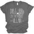 Dibs On The Villain Spicy Books Women Smutty Merch Romantasy Unisex Jersey T-Shirt Dibs On The Villain Spicy Books Women Smutty Merch Romantasy Unisex Jersey T-Shirt