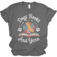 Dogs Books And Yarn Knitter Knitting Unisex Jersey T-Shirt Dogs Books And Yarn Knitter Knitting Unisex Jersey T-Shirt