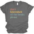 Don't Fahrenheit The Books Unisex Jersey T-Shirt Don't Fahrenheit The Books Unisex Jersey T-Shirt