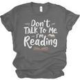 Don't Talk To Me I'm Reading Minimalist Book Lover Unisex Jersey T-Shirt Don't Talk To Me I'm Reading Minimalist Book Lover Unisex Jersey T-Shirt
