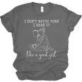 I Don't Watch Porn I Read It Like A Good Girl Reading Book Unisex Jersey T-Shirt