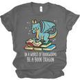 Be A Dragon Read Reading Book Librarian Men Women Kids Unisex Jersey T-Shirt Be A Dragon Read Reading Book Librarian Men Women Kids Unisex Jersey T-Shirt