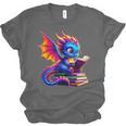 Dragon Reading a Book Bookworm Book Lover Unisex Jersey T-Shirt Dragon Reading a Book Bookworm Book Lover Unisex Jersey T-Shirt