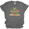 Dragon Reading Book Bookworm Unisex Jersey T-Shirt
