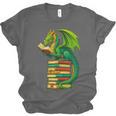 Dragon Reading Books Matching Bookworm Readers Librarian Unisex Jersey T-Shirt Dragon Reading Books Matching Bookworm Readers Librarian Unisex Jersey T-Shirt