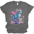 Dragons And Books Dragon Reading Book Lover Girl Bookworm Unisex Jersey T-Shirt Dragons And Books Dragon Reading Book Lover Girl Bookworm Unisex Jersey T-Shirt