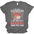 In My Dream World Books Are Free And Reading Make You Unisex Jersey T-Shirt In My Dream World Books Are Free And Reading Make You Unisex Jersey T-Shirt