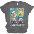 Eagle Love Reading And Eagles Child Book Lover Unisex Jersey T-Shirt Eagle Love Reading And Eagles Child Book Lover Unisex Jersey T-Shirt