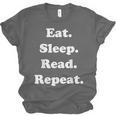 Eat Sleep Read Repeat Book Enthusiast Unisex Jersey T-Shirt Eat Sleep Read Repeat Book Enthusiast Unisex Jersey T-Shirt