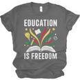 Education Is Freedom Books History Teacher Kids Unisex Jersey T-Shirt Education Is Freedom Books History Teacher Kids Unisex Jersey T-Shirt