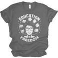 Education Is Freedom History Books African Pride Women Unisex Jersey T-Shirt