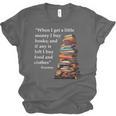 Erasmus When I Have Money I Buy Books Unisex Jersey T-Shirt Erasmus When I Have Money I Buy Books Unisex Jersey T-Shirt