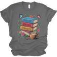 Fantasy Drama Tragedy Books Subtle Reader Librarian Flower Unisex Jersey T-Shirt Fantasy Drama Tragedy Books Subtle Reader Librarian Flower Unisex Jersey T-Shirt