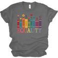Floral Flower Book Equality Human Rights Women's Rights Unisex Jersey T-Shirt
