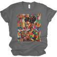 Geometric History Educated Women Reading Book Melanin Unisex Jersey T-Shirt Geometric History Educated Women Reading Book Melanin Unisex Jersey T-Shirt