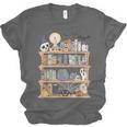 Ghost Book Reading Books Lover Teacher Happy Halloween Unisex Jersey T-Shirt Ghost Book Reading Books Lover Teacher Happy Halloween Unisex Jersey T-Shirt