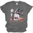 Ghost Reading Book Coquette Bow Halloween Girl Toddler Kid Unisex Jersey T-Shirt Ghost Reading Book Coquette Bow Halloween Girl Toddler Kid Unisex Jersey T-Shirt