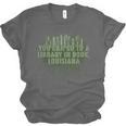 Go To a Library In Book Louisiana Pun LA Joke Baton Rouge Unisex Jersey T-Shirt Go To a Library In Book Louisiana Pun LA Joke Baton Rouge Unisex Jersey T-Shirt