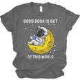 Good Book Is Out Of This World Astronaut Read Book Bookworm Unisex Jersey T-Shirt Good Book Is Out Of This World Astronaut Read Book Bookworm Unisex Jersey T-Shirt