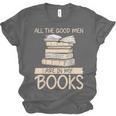 All The Good Men Are In My Books Romance Novel Unisex Jersey T-Shirt All The Good Men Are In My Books Romance Novel Unisex Jersey T-Shirt