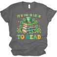 Goods Luck Read Librarian Book Patrick Days Shamrock Clover Unisex Jersey T-Shirt Goods Luck Read Librarian Book Patrick Days Shamrock Clover Unisex Jersey T-Shirt